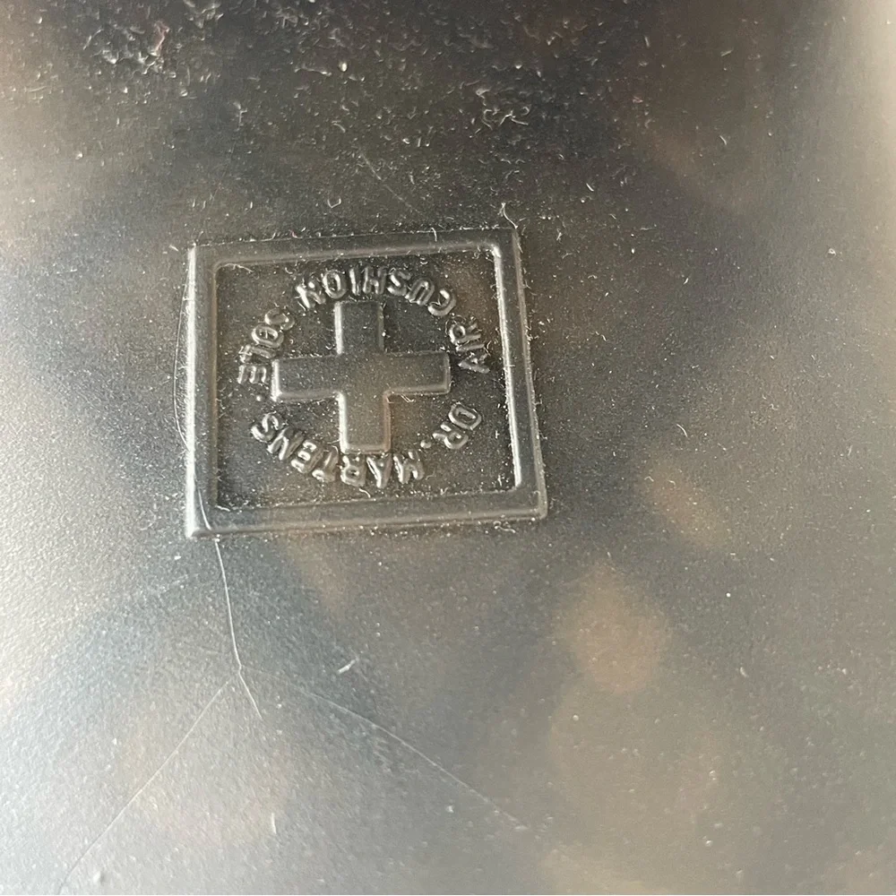 Dr. Martens Black Heeled Boots - Picture 10 of 11